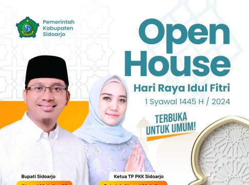 Halal bi halal ala Bupati Sidoarjo, 15.000 Porsi disiapkan untuk umum dalam acara open house
