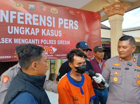 Polsek Menganti Berhasil Amankan Pelaku Pencurian Sepeda Motor gunakan Kunci T