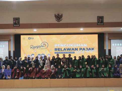 Perkuat Layanan Asistensi WP Lapor SPT Di djponline.pajak.go.id DJP Jatim II Kukuhkan 474 Relawan Pajak