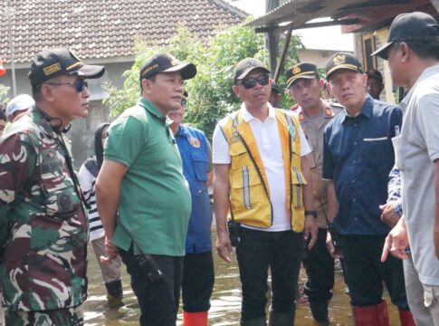 Pemkab Sidoarjo Respon Cepat Tangani Banjir di Jabon