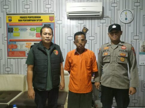 Polsek Duduksampeyan Tangkap Maling Kotak Amal Saat Sembunyi di dekat perlintasan Kereta Api