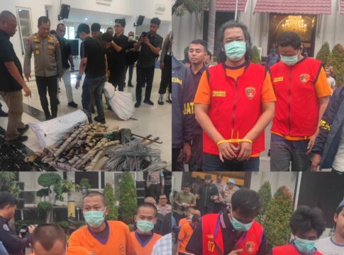 Polrestabes Surabaya Bongkar Sindikat Pencurian Kabel PJU dan Telkom: Tersangka Beraksi hingga 25 Kali dari Dalam Gorong-Gorong